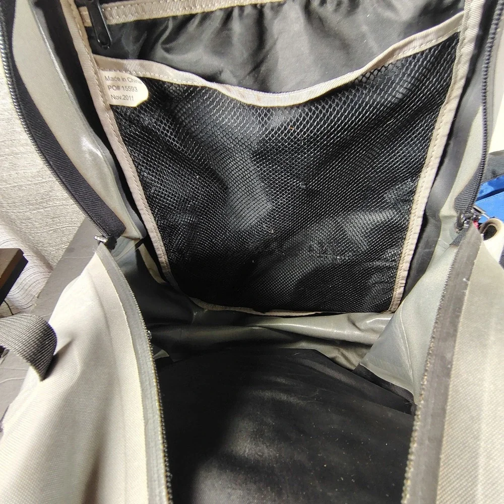 Orvis Gale Force Backpack Unisex OS Gray Waterproof TPU Fly Fishing Gear Bag